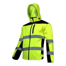 Jacheta reflectorizanta elastica cu gluga - 3xl