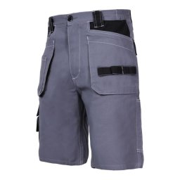 Pantalon lucru bumbac scurt / gri - 3xl/h-194