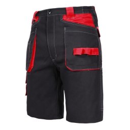 Pantalon lucru bumbac scurt / negru - xl/h-182