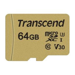 Card memorie microSDXC USD500S 64GB CL10 UHS-I U3 Up to 95MB/S +adapter