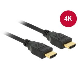 Delock Cable High Speed HDMI with Ethernet HDMI A male > HDMI A male 4K 2m