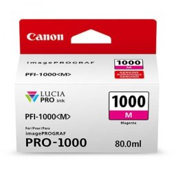 CANON PFI-1000M MAGENTA INKJET CARTRIDGE