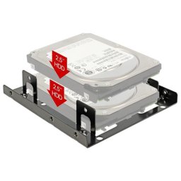 Delock Installation frame 3.5'' -> 2 x 2.5'' HDD