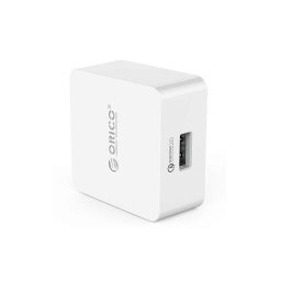 Incarcator de retea QCK-1U 18W QC2.0 USB Wall Charger White