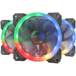 F008 120mm RGB 3 Pack Fan