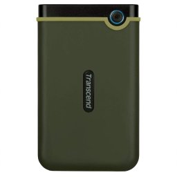Hard disk extern Slim StoreJet 2.5'' 25M3, 2 TB, Portabil HDD, verde militar
