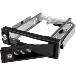 HDD Rack Suport mobil IcyBox 5,25' pentru HDD 3,5'' SATA, negru
