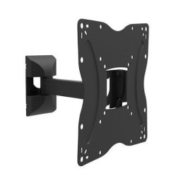 SUPORT TV 13"-42" PIVOTARE ORIZONTALA/VERT, Capacitate max 30 kg, Vesa pana la 200x200, Negru