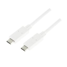 LOGILINK - USB-C 3.1 Gen2 connection cable, 1m, white