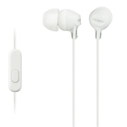 Casti Casti audio In-ear MDREX15APW, Control Telefon, Alb