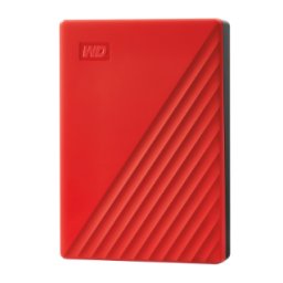Hard disk extern My Passport 2.5'' 4TB USB 3.2 Red