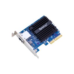 Single-port, high-speed 10GBASE-T/NBASE-T add-in card for Synology NAS servers
