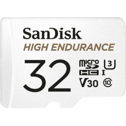 Card memorie HIGH ENDURANCE(recorders and monitoring) microSDHC 32GB V30 with adapter