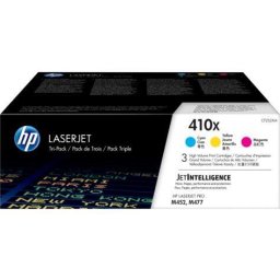 MultiPack Original HP C/M/Y, nr.410X, pentru HP Laserjet Pro M377/M452/M477, 3x5K, "CF252XM