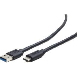 CABLU USB3.0 la USB3.1 (Type-C) GEMBIRD 1.8m, (AM/CM), black, "CCP-USB3-AMCM-6