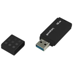 Memorie USB GOODRAM memory USB UME3 16GB USB 3.0 Negru, Citire 60 MB/s, Scriere 20 MB/s