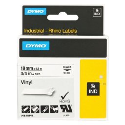 Tape vinyl DYMO RHINO T19mm x5,5m biała 18445 (19mm )