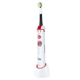 electrica pentru copii Sonic Junior Boy 43.000 pulsatii/min Cronometru 2 min IPX7 2 Capete Incarcator Alb/Rosu