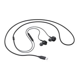 Casti AKG Type-C, Casti In Ear cu fir, Negru, EO-IC100