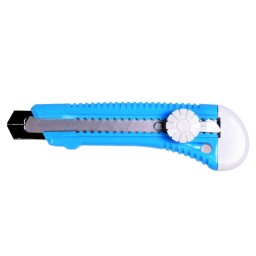 CUTTER PLASTIC CU GHIDAJ SI ROZETA BLOCARE - 18MM