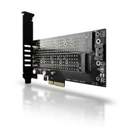 PCI-E 3.0 4x - DUAL M.2 SSD (NVMe + SATA)