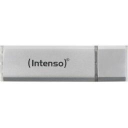Memorie USB Intenso Ultra Line 512 GB, USB stick,Argintiu, USB-A 3.2 (5 Gbit / s), Citire/Scriere 70 MB/s