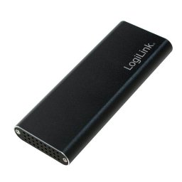 HDD Rack RACK EXTERN LOGILINK M.2 SSD SATA to USB3.1 Gen 2, 2230-2280mm, Aluminiu, black, "UA0314
