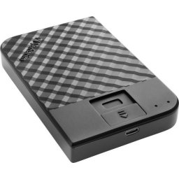Hard disk extern Secure Fingerprint 2TB (black, USB 3.2 C (5 Gbit / s))