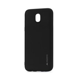 Husa Meleovo Husa Silicon Soft Slim Samsung Galaxy J3 (2017) Black (aspect mat)