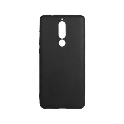 Husa Lemontti Husa Silicon Silky Nokia 5.1 (Nokia 5 2018) Negru