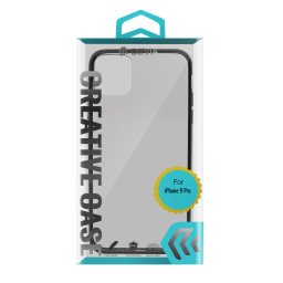 Husa Devia Husa Shark 4 iPhone 11 Pro Black (antishock cu margini flexibile si spate dur)