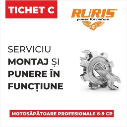 Tichet montaj si punere in functiune Ruris, Categoria C