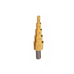 BURGHIU METAL HSS-TI CONIC IN TREPTE 4-12MM