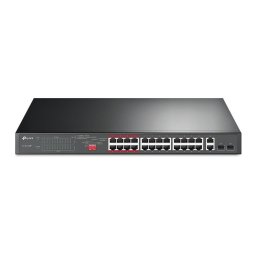Switch TP-LINK 24-Port 10/100Mbps + 2-Port Gigabit Unmanaged PoE+ Switch