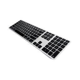 Tastatura Matias Keyboard aluminum Mac bluetooth backlight Silver