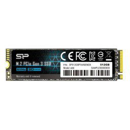 SSD P34A60 M.2 512 GB PCI Express SLC NVMe
