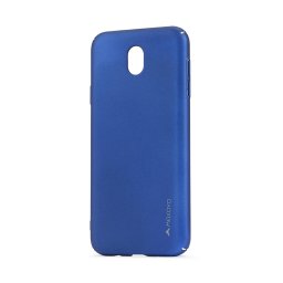 Husa Meleovo Carcasa Metallic Slim 360 Samsung Galaxy J5 (2017) Blue (culoare metalizata fina)