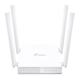 Router wireless Wireless 750Mbps, 4 porturi 10/100Mbps, 4 antene externe, Dual Band AC750