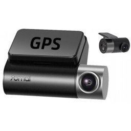 Camera video auto A500S Dash Cam Pro Plus cu camera spate RC06, 2.7K 1944p, IPS 2.0", 140 FOV, ADAS, GPS, Night Vision