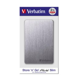 Hard disk extern Verbatim Store n Go 2,5 ALU 1TB USB 3.2 Gen 1 Space Gray