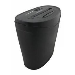 Distrugator de documente, carduri, CD/DVD/BluRay EN103 22cm, 18 L, Negru