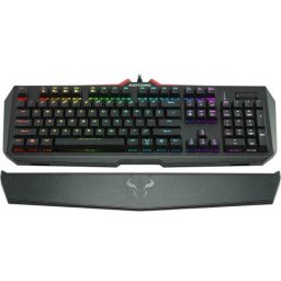 Tastatura gaming mecanica Ghostwriter Elite Cherry MX Red neagra iluminare RGB