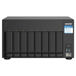 NAS QNAP TS-832PX NAS Tower Ethernet LAN Aluminium, Black AL324