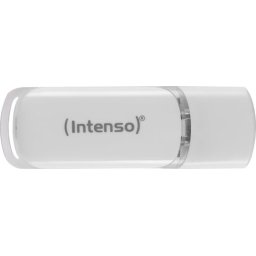 Memorie USB FLASH LINE 128 GB, USB stick (white, USB-C 3.2 Gen 1)