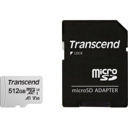Card memorie 300S 512 GB microSDXC, memory card (silver)