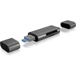 Card reader IB-CR200-C USB Type-C, card reader (anthracite)