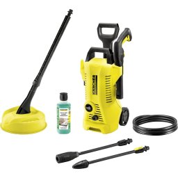 Aparat de spalat cu presiune K 2 Power Control Home, 1400 W, debit 360 l/h, presiune 110 bar, dispozitiv pentru curatarea suprafetelor mari T 1, detergent 0.5 l, Pistol de presiune ridicata G 120 Q