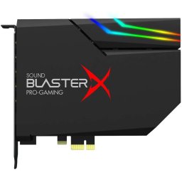 Placa de sunet Sound BlasterX AE-5 Plus, sound card (black)