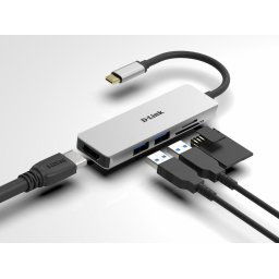 DLINK 5-IN-1 USB-C HUB DUB-M530