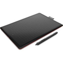 Tableta grafica One Medium, graphics tablet (Black / Red)